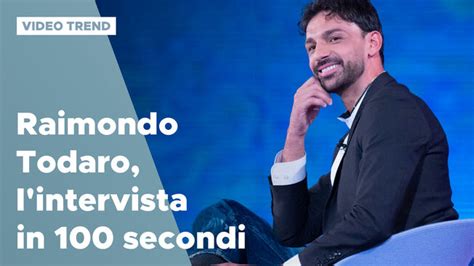 Raimondo Todaro L Intervista In Secondi Verissimo Video