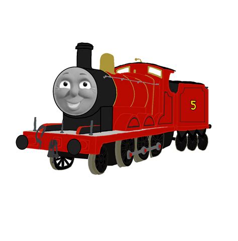 James The Red Engine By Thomasmariofan10825 On Deviantart