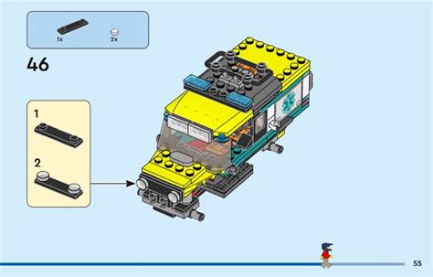 LEGO Instructions For Set 40582 4x4 Off Road Ambulance Rescue City