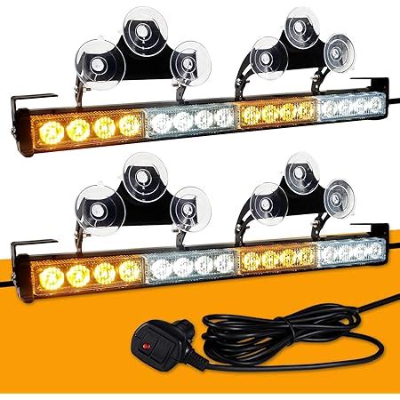 Amazon Ease U E Led Emergency Strobe Lights For Vehicle Trucks