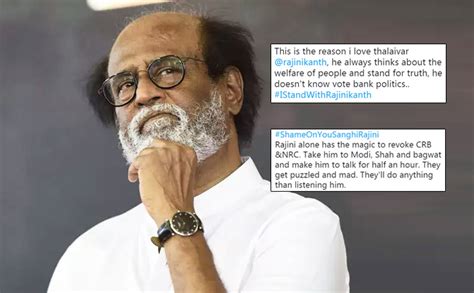 Caa Row Rajinikanth Faces Wrath For His Stance As