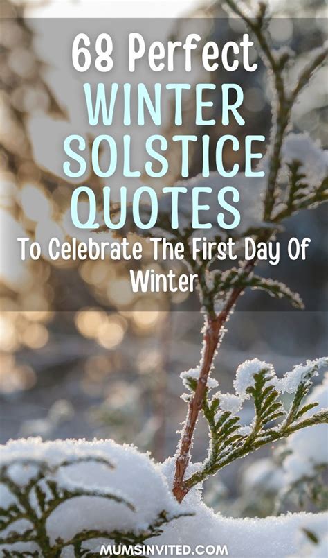 The First Day Of Winter Is Here Happy Winter Solstice To Help You