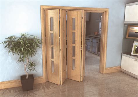 Iseo Oak Light Frosted Door Roomfold Grande X Mm Doors