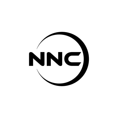 diseño del logotipo de la letra nnc en la ilustración logotipo