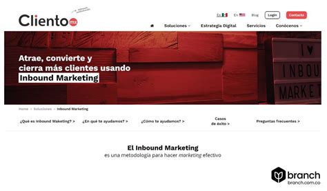 Top De Agencias De Inbound Marketing En M Xico Branch Agencia