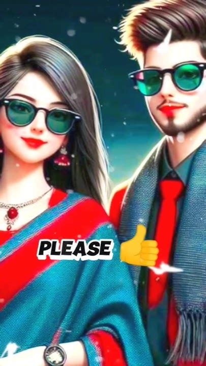 Couple Cartoon Female Status Full Screen Whatsapp Statuslovestatusshortsyoutubeshortsfeed