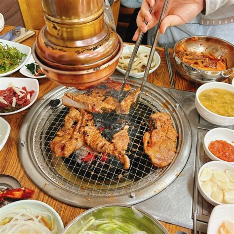 의정부 고기집 돼지갈비 맛집 솔밭숯불갈비 솔밭갈비 고깃집 찐후기