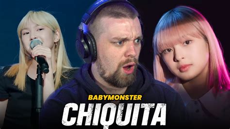 Babymonster Introducing Chiquita Reaction Youtube