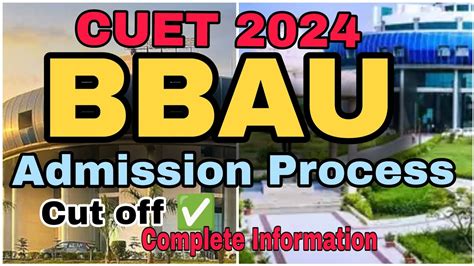 Bbau Admission Process 2024 Bbau Ug Cut Off Documents