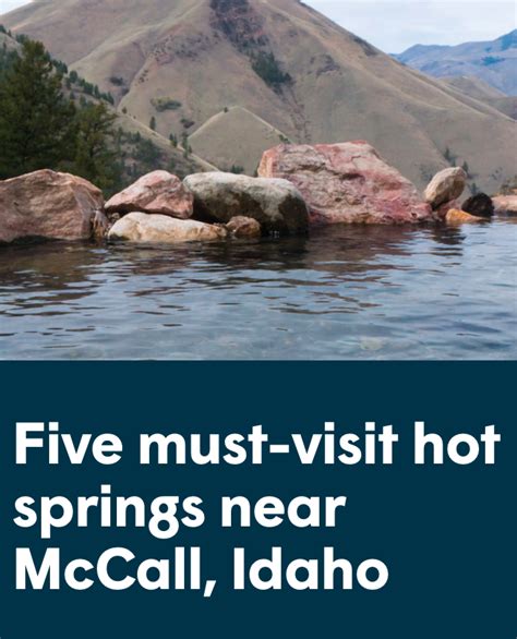 5 must visit hot springs near mccall idaho – Artofit