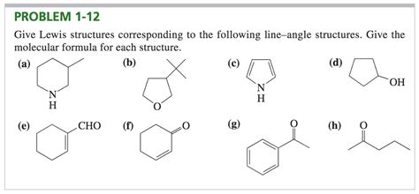 Solved Give Lewis Structures Corresponding To The Following