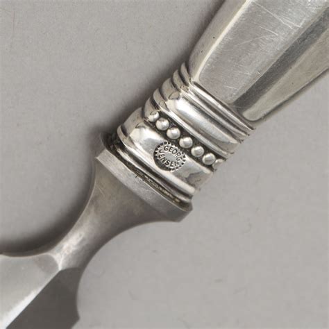 Georg Jensen A Sterling Silver Letter Opener Denmark Bukowskis