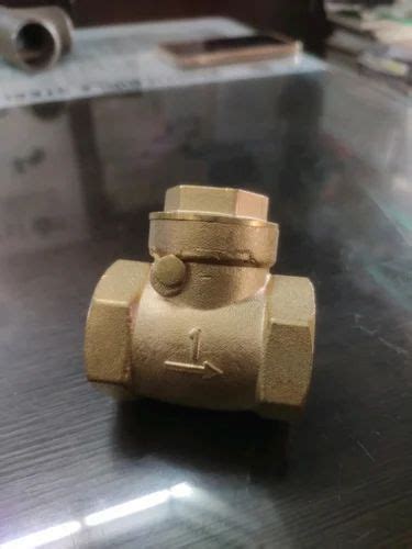 Nrv Horizontal Brass Check Valve Valve Size 15 Mm At Rs 427piece In Pimpri Chinchwad