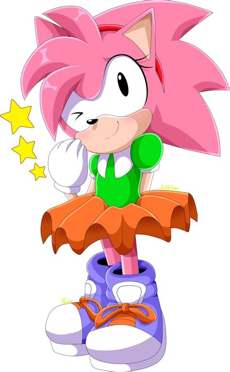 Pin On Amy Rose Amy Rose Classic Sonic Sonic The Hedgehog