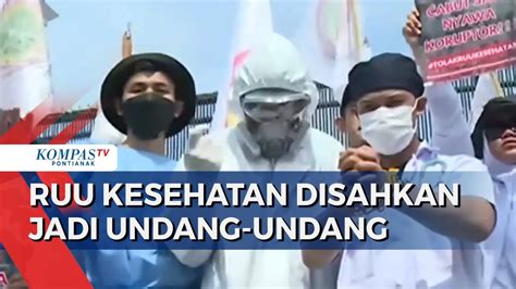 DPR Sahkan RUU Kesehatan Jadi Undang Undang Menkes Jamin Pelayanan