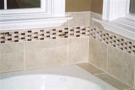 What Exactly Is A Border Tile Or Listello Bathroom Wall Tile Shower