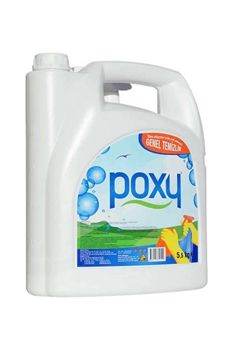 Poxy Genel Temizlik Leke Çıkarıcı 6 Lt Pimapen, Halı, Koltuk, Deri Ve ...