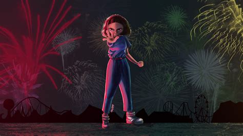 Eleven Stranger Things Stranger Things Tv Shows Hd 4k Artist Artwork Digital Art Behance