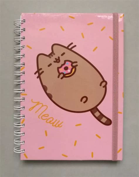 Cuaderno De Pusheen Cat Tapa Dura Mebuscar Argentina