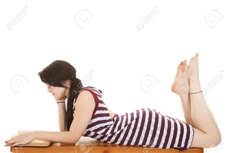 Woman Lying On Stomach