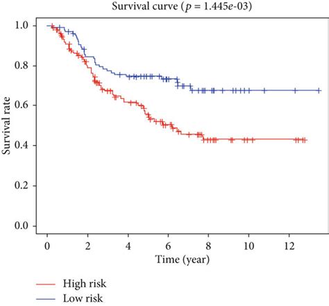 Validation Of The Nine Gene Signature For Igc Patients In The Testing