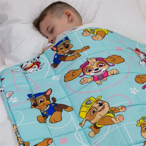 Paw Patrol Squad Weighted Blanket Blue 2kg