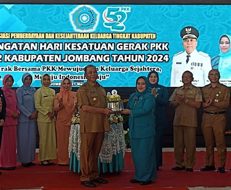 Hari Kesatuan Gerak PKK Ke 52 Mewujudkan Keluarga Sejahtera Menuju