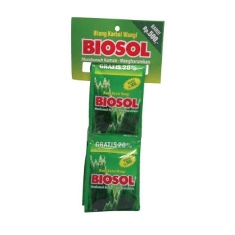 Jual Biosol Biang Karbol Wangi Sachet Isi Ml Shopee Indonesia