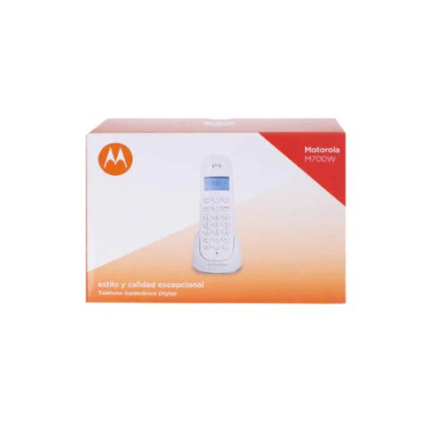 Telefono Inalambrico Dect Motorola M Blanco