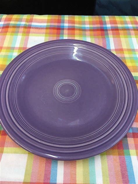 Fiesta Lilac 4 Pc Place Setting Pre Owned Fiestaware Purple Retired