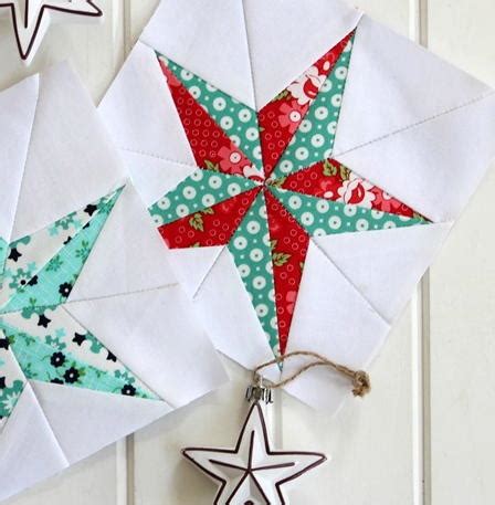 Christmas Star Quilt Block Pattern | FaveQuilts.com