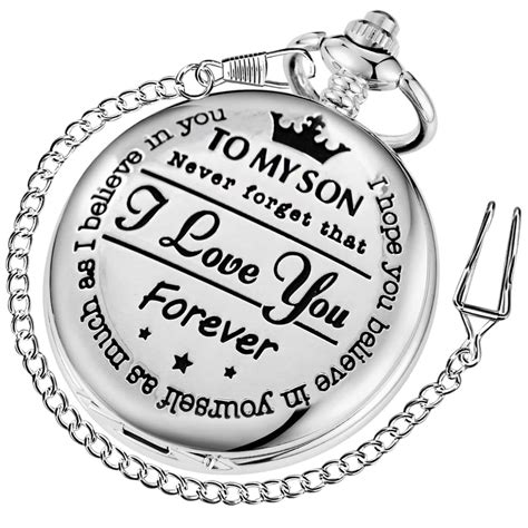 Buy Tiong Engraved Pocket Watch To My Son Grandson Dad Grandpa Husband