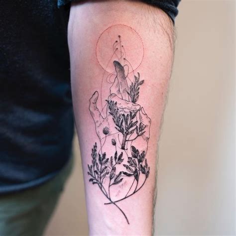 Hongdam 홍담 on Instagram Spell Flower tattoo Body art Tattoos