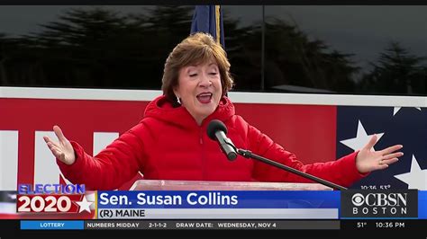 Susan Collins Wins Maine Senate Race Sara Gideon Concedes Youtube