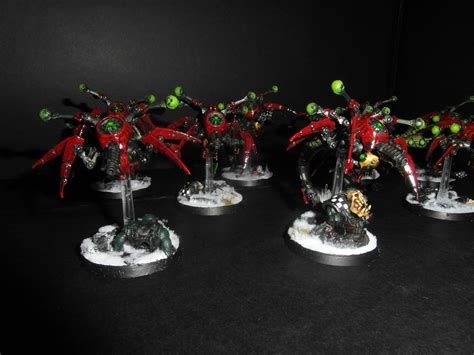 Necron Canoptek Acanthrites My Recently Finished Acanthrit Flickr