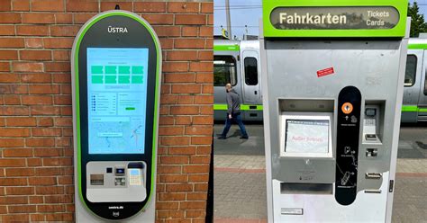 Stra Stellt Neue Fahrkartenautomaten Auf Hannover Verkehr De