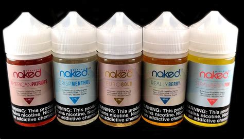 Naked 100 E Liquid Voltage Vapin