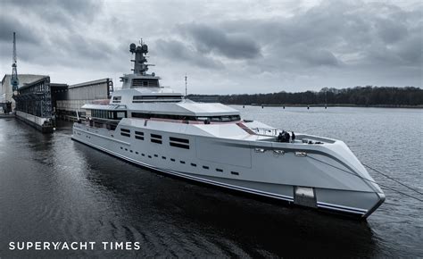 90m Lürssen superyacht Project 1601 launched