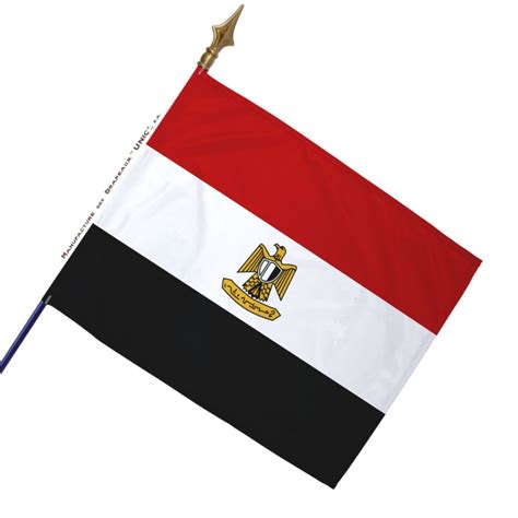 Drapeau Egypte Drapeau Du Monde Disponible En Plusieurs Tailles