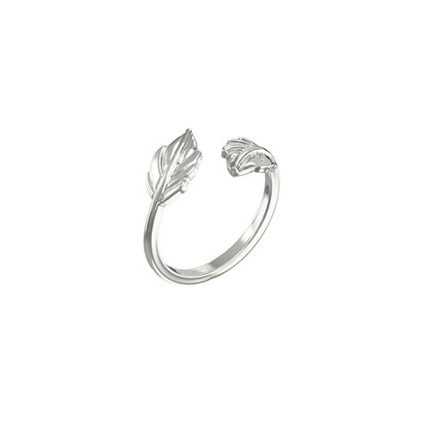 Pure Silver Leaf Wrap Ring Jewellery From Gerry Browne Jewellers Uk