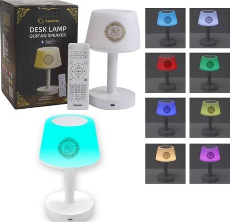 Koran Touch Tafel Lamp Koran Speaker Draadloos LED Touch Met Azan Bol