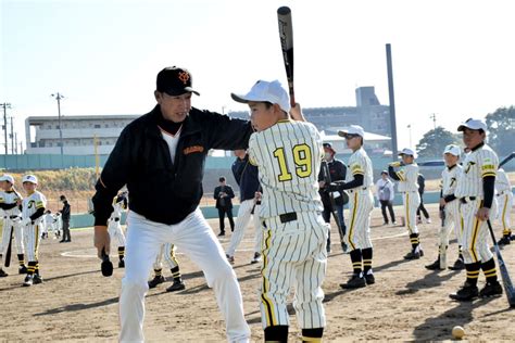 元プロ熱血指導 銚子 小中生に野球の楽しさ 木樽正明さん、篠塚和典さん、沢井良輔さんら 千葉日報オンライン