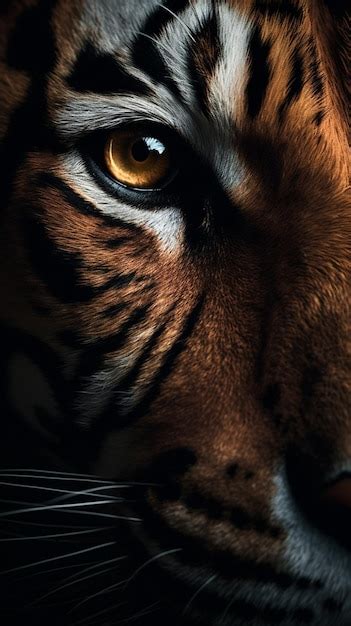 Premium AI Image | Tiger eye wallpapers inspirational tiger eye wallpapers wallpaper cave this ...