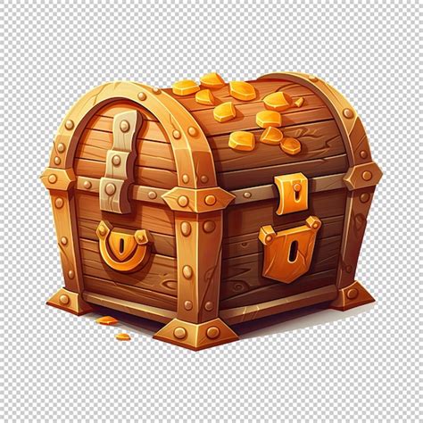 Premium Psd D Treasure Chest Game Asset Design