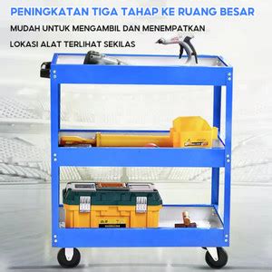 Jual Reaim Logamtroli Bengkel Rak Susun Trolly Rak Kunci Bengkel