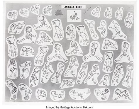 Dalmatiansthe Sword In The Stonethe Jungle Book Model Sheets Group