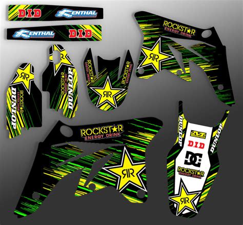 2008 2018 Klx 450 Graphics Kit Kawasaki Klx450 Motocross Dirt Bike