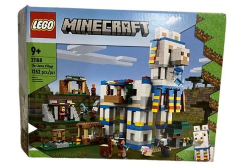 Lego Minecraft The Llama Village Set Ebay