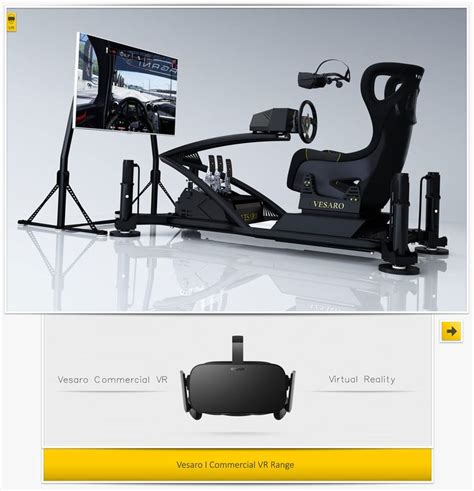 Vesaro Advanced Simulation Racing Flight And Game Simulators Motion