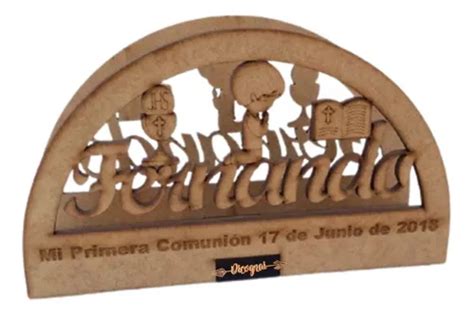 Servilleteros Primera Comunión Niña o Personalizado 20 Pzas en venta